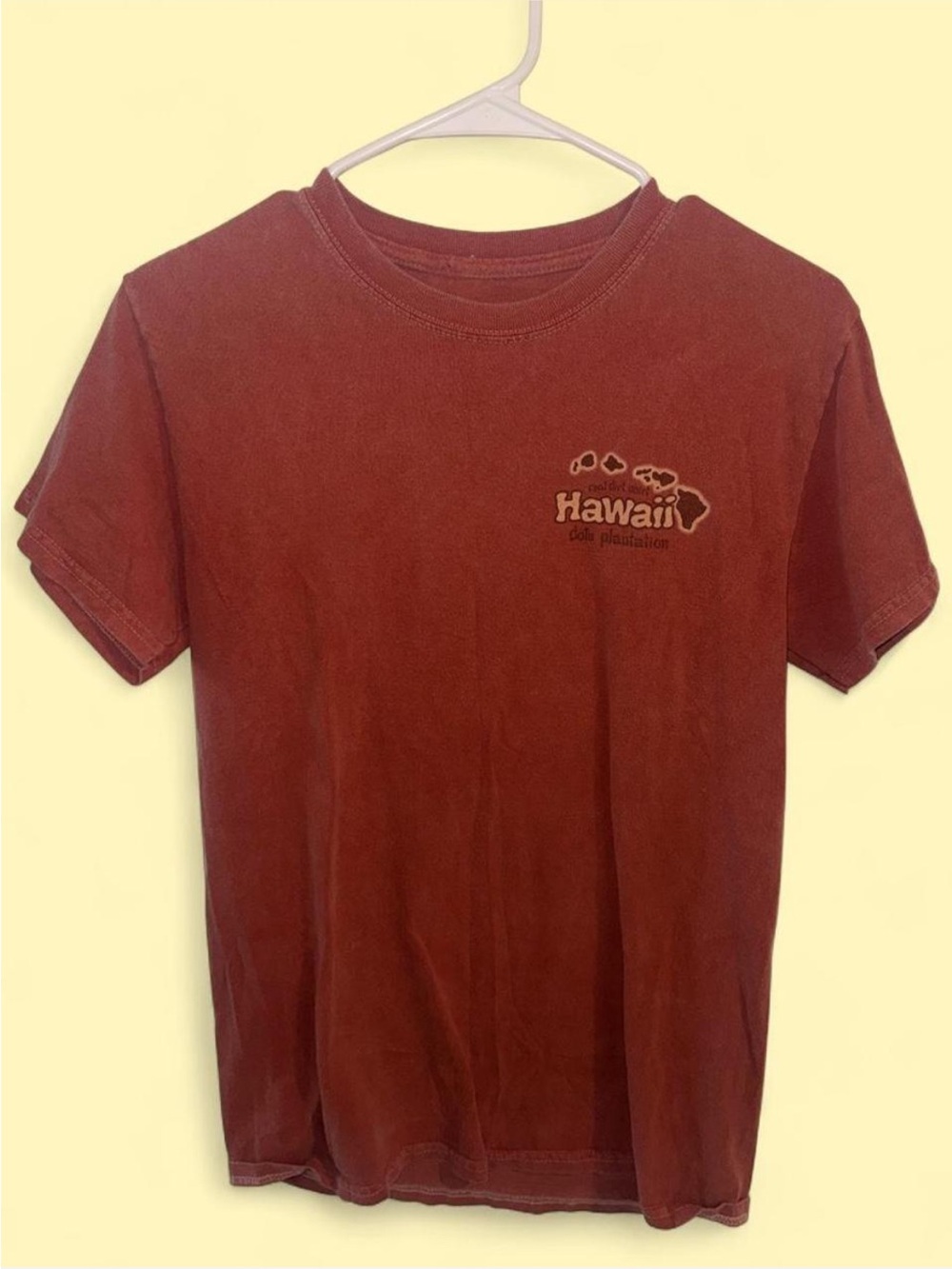 Hawaii Logo Short Sleeve Tee - Red